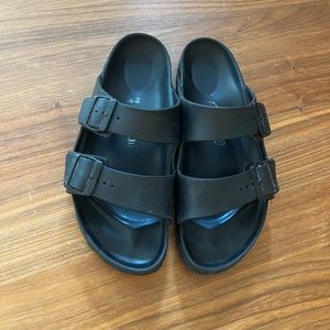 Birkenstock Eva Arizona black slippers